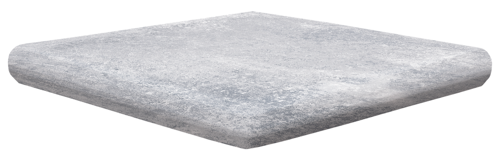 Ступень клинкерная угловая Exagres Lucca Grigio Cartabon ML 33x33